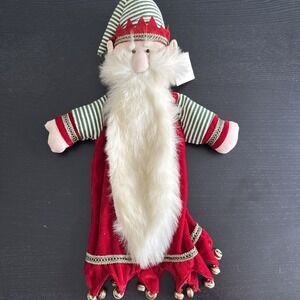 Christmas Around The World Vintage Elf Holiday Wine Bottle Gift Collectible